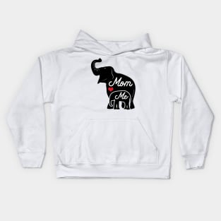 MOM&ME LIKE ELEPHANT LOVERS Kids Hoodie